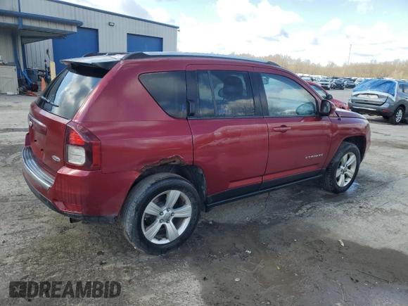 2015 Jeep Compass High Altitude Edition with VIN 1C4NJDEB0FD175824, listed as a Copart auction lot 51745415 with 171,642 mi miles and Salvage Title. Bid and sale history available at carsss.com. Image 3.