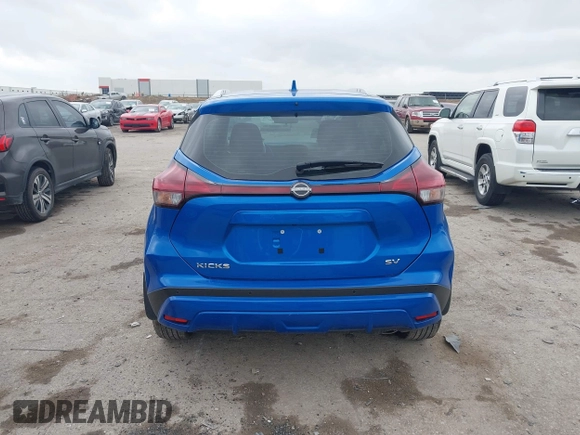 2023 Nissan Kicks SV with VIN 3N1CP5CV3PL554999, listed as a IAAI auction lot 42124980 with 19,963 mi miles and . Bid and sale history available at DreamBid. Image 16.