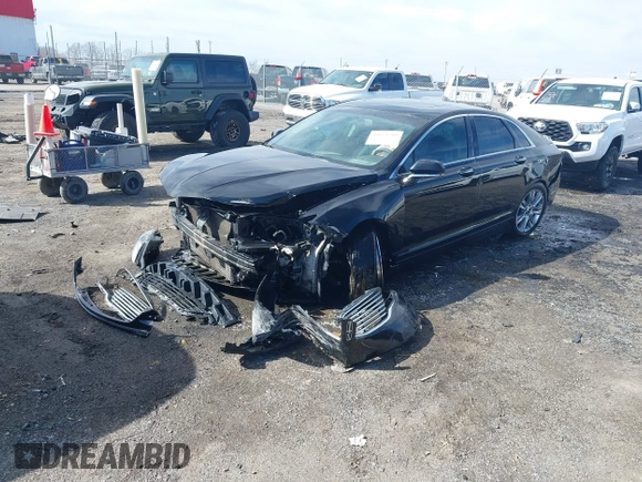 2014 Lincoln MKZ with VIN 3LN6L2G91ER814890, listed as a IAAI auction lot 41651789 with 143,445 mi miles and . Bid and sale history available at DreamBid. Image 2.
