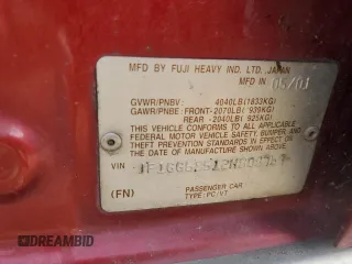 2002 Subaru Impreza Outback Special Sports with VIN JF1GG68512H808767, listed as a Copart auction lot 47186295 with 238,111 mi miles and Salvage title. Bid and sale history available at DreamBid. Image 12.