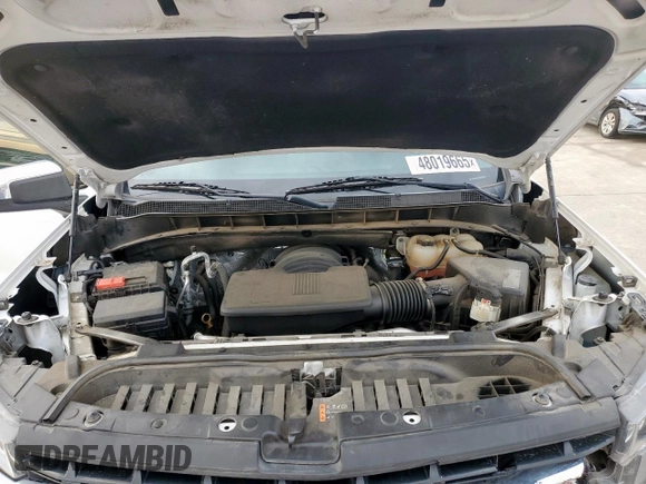 2020 Chevrolet Silverado 1500 LT with VIN 3GCPWCED8LG265694, listed as a Copart auction lot 48019665 with 0 mi miles and Salvage Title. Bid and sale history available at carsss.com. Image 12.