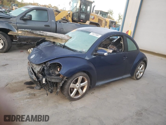 2006 Volkswagen Beetle with VIN 3VWSG31C16M421520, listed as a Copart auction lot 75523964 with Not Provided miles and Salvage Title. Bid and sale history available at DreamBid. Image 1.