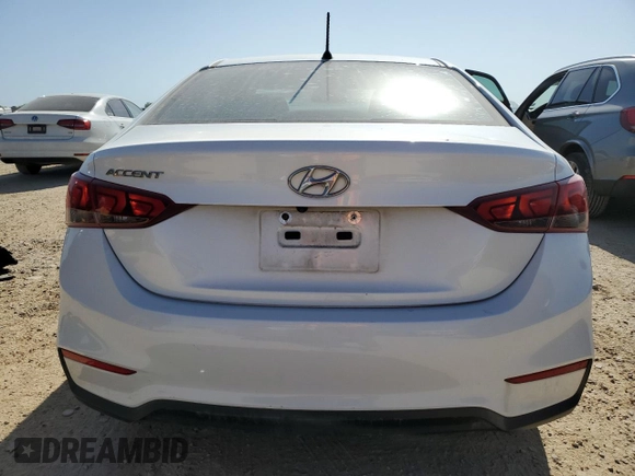 2019 Hyundai Accent SE with VIN 3KPC24A38KE063901, listed as a Copart auction lot 52919375 with 99,395 mi miles and Salvage Title. Bid and sale history available at carsss.com. Image 6.