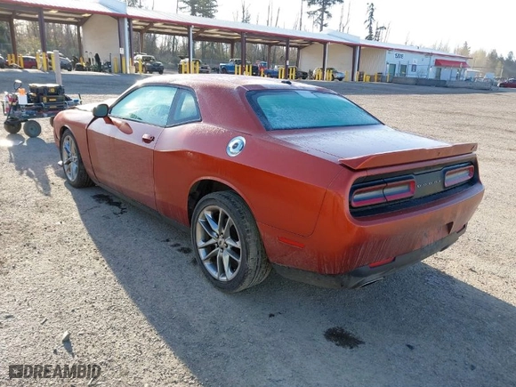2022 Dodge Challenger GT with VIN 2C3CDZKG5NH223819, listed as a IAAI auction lot 41966794 with 48,159 mi miles. Bid and sale history available at carsss.com. Image 3.