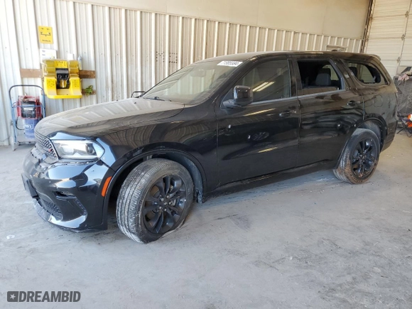 2022 Dodge Durango SXT with VIN 1C4RDHAG8NC159750, listed as a Copart auction lot 71985584 with 45,753 mi miles and Salvage Title. Bid and sale history available at carsss.com. Image 1.