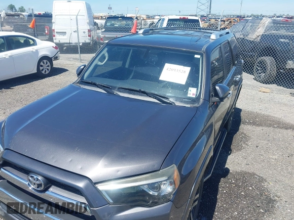 2015 Toyota 4Runner SR5 with VIN JTEZU5JR9F5094747, listed as a IAAI auction lot 42093528 with 230,958 mi miles and . Bid and sale history available at DreamBid. Image 6.