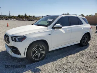 2023 Mercedes-Benz GLE 53 AMG with VIN 4JGFB6BB5PA902195, listed as a Copart auction lot 67906554 with 13,435 mi miles and Salvage title. Bid and sale history available at DreamBid. Image 1.