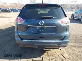2014 Nissan Rogue S with VIN 5N1AT2MK0EC867435, listed as a IAAI auction lot 41825081 with 1 mi miles. Bid and sale history available at carsss.com. Image 16.