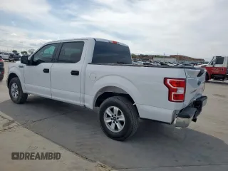 2020 Ford F-150 XL with VIN 1FTEW1C40LKD37723, listed as a Copart auction lot 50827915 with 114,384 mi miles and Salvage Title. Bid and sale history available at carsss.com. Image 2.