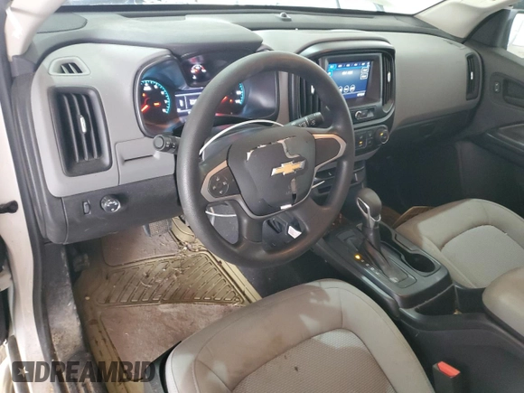 2022 Chevrolet Colorado 2WD Work Truck z VIN 1GCHSBEA2N1255924, wystawiony jako Copart lot #50080825 z przebiegiem 55 117 mil mil oraz Szkoda całkowita • Salvage title. Historia ofert i sprzedaży dostępna na DreamBid. Obrazek 8.