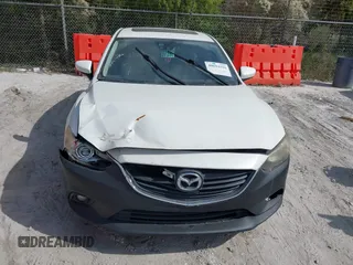 2015 Mazda 6 i Grand Touring with VIN JM1GJ1W50F1204322, listed as a IAAI auction lot 40694216 with 141,357 mi miles. Bid and sale history available at carsss.com. Image 12.