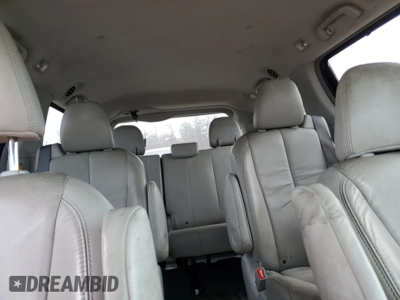 2012 Toyota Sienna XLE with VIN 5TDDK3DC2CS038316, listed as a Copart auction lot 52694245 with 273,415 mi miles and Clean Title. Bid and sale history available at DreamBid. Image 10.