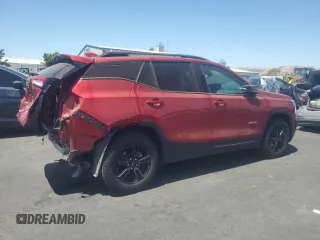 2024 GMC Terrain AT4 with VIN 3GKALYEG8RL211032, listed as a Copart auction lot 61607795 with 17,251 mi miles and Salvage title. Bid and sale history available at DreamBid. Image 3.