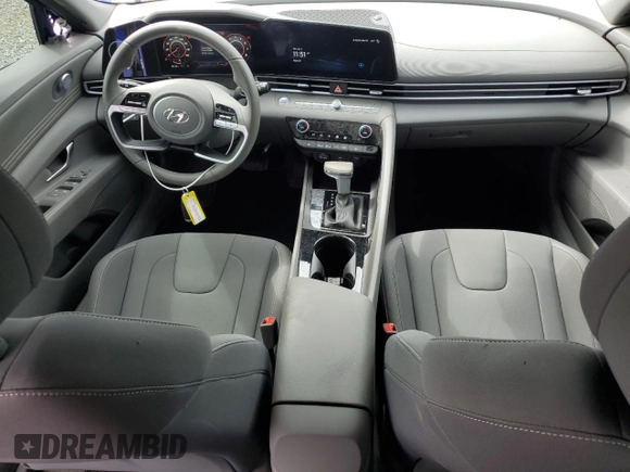 2023 Hyundai Elantra SEL with VIN KMHLS4AG0PU478394, listed as a Copart auction lot 51831975 with 13,982 mi miles and Salvage Title. Bid and sale history available at DreamBid. Image 8.