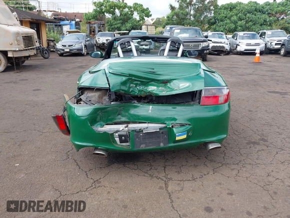 2002 Porsche 911 with VIN WP0CA29992S654557, listed as a IAAI auction lot 41615370 with 75,986 mi miles and . Bid and sale history available at DreamBid. Image 16.