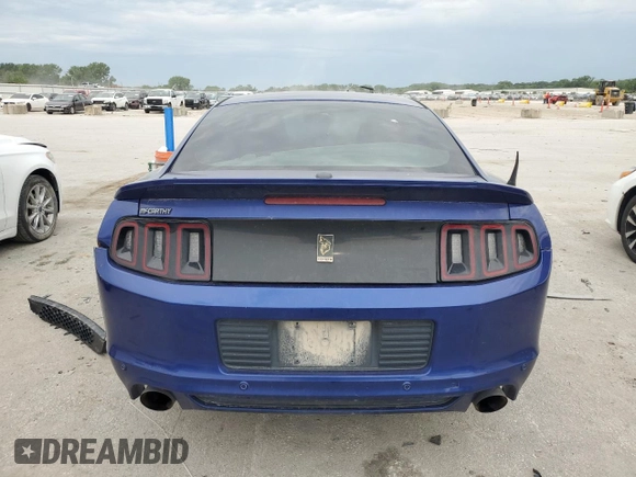 2013 Ford Mustang GT with VIN 1ZVBP8CF2D5253734, listed as a Copart auction lot 61094075 with 119,860 mi miles and Salvage title. Bid and sale history available at DreamBid. Image 6.