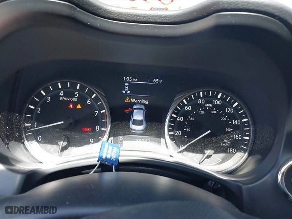 2020 Infiniti Q50 EDITION 30 with VIN JN1EV7AP9LM203755, listed as a IAAI auction lot 41805750 with 85,243 mi miles. Bid and sale history available at carsss.com. Image 7.