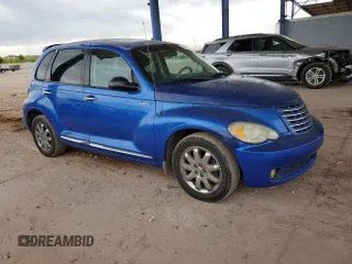 2006 Chrysler PT Cruiser Limited with VIN 3A8FY68816T200938, listed as a Copart auction lot 52941595 with 144,720 mi miles and Salvage Title. Bid and sale history available at DreamBid. Image 4.