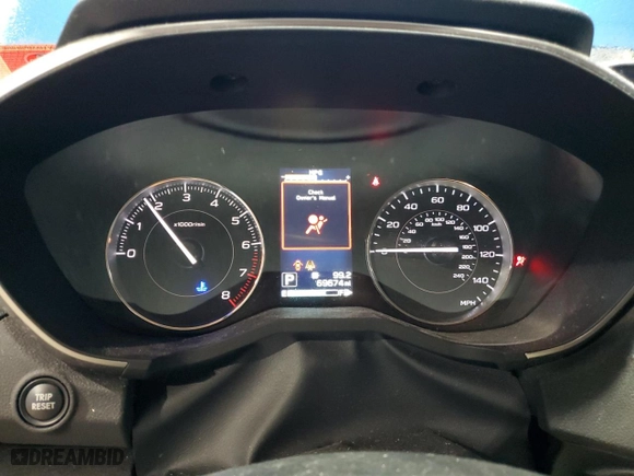 2019 Subaru Impreza Limited with VIN 4S3GTAU64K3727444, listed as a Copart auction lot 84345254 with 69,674 mi miles and Salvage Title. Bid and sale history available at carsss.com. Image 9.