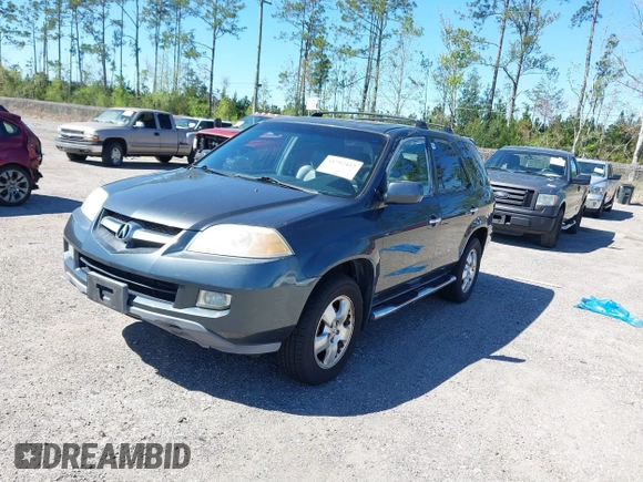 2004 Acura MDX with VIN 2HNYD18234H508252, listed as a IAAI auction lot 41792452 with 336,087 mi miles. Bid and sale history available at carsss.com. Image 2.