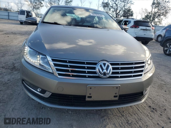 2013 Volkswagen CC VR6 Lux with VIN WVWHU7AN9DE504226, listed as a Copart auction lot 78783544 with 45,051 mi miles and Salvage Title. Bid and sale history available at carsss.com. Image 5.