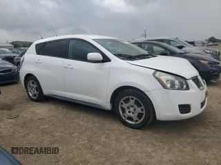 2009 Pontiac Vibe 1SB with VIN 5Y2SP67019Z433171, listed as a Copart auction lot 50663575 with 145,056 mi miles and Salvage Title. Bid and sale history available at DreamBid. Image 4.
