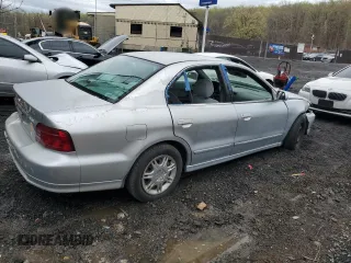 2001 Mitsubishi Galant ES with VIN 4A3AA46G91E173045, listed as a Copart auction lot 51751155 with 128,030 mi miles and Salvage Title. Bid and sale history available at carsss.com. Image 3.