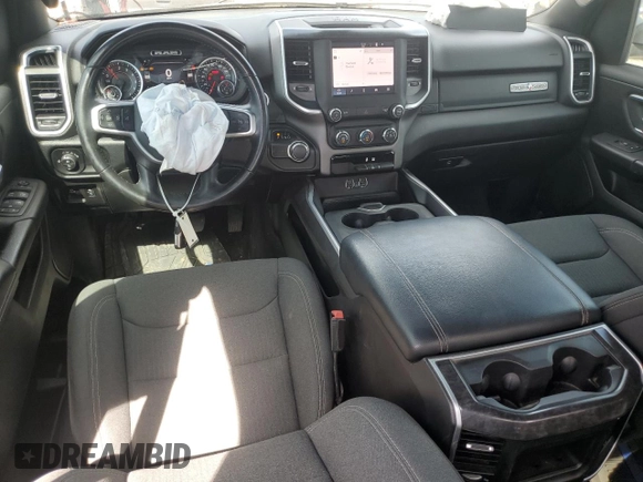 2022 Ram 1500 Big Horn with VIN 1C6RREBT5NN201329, listed as a Copart auction lot 56428285 with 82,966 mi miles and Salvage title. Bid and sale history available at DreamBid. Image 8.