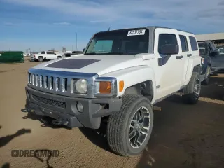 2007 Hummer H3 SUV with VIN 5GTDN13E178173112, listed as a Copart auction lot 84537754 with 182,252 mi miles and Clean Title. Bid and sale history available at carsss.com. Image 1.