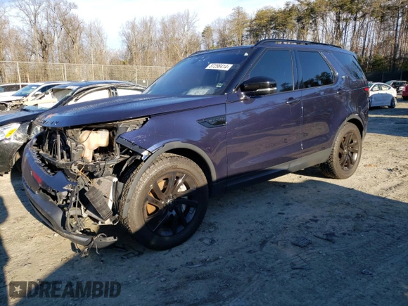 2018 Land Rover Discovery HSE Luxury with VIN SALRT2RV5JA076746, listed as a Copart auction lot 37298414 with 72,287 mi miles. Bid and sale history available at carsss.com. Image 1.