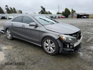 2018 Mercedes-Benz CLA 250 with VIN WDDSJ4EB5JN600112, listed as a Copart auction lot 45326914 with 106,655 mi miles and . Bid and sale history available at DreamBid. Image 4.