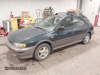 1996 Subaru Impreza Outback Special Sports with VIN JF1GF4858TH810489, listed as a IAAI auction lot 41361018 with 204,924 mi miles and . Bid and sale history available at DreamBid. Image 2.