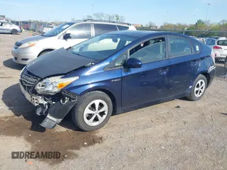 2013 Toyota Prius One with VIN JTDKN3DU4D1733094, listed as a IAAI auction lot 42023958 with 106,672 mi miles. Bid and sale history available at carsss.com. Image 6.