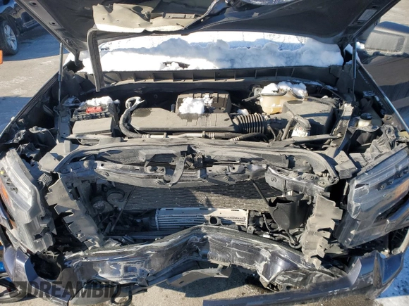 2022 Chevrolet Silverado 1500 Custom with VIN 3GCPDBEK8NG605640, listed as a Copart auction lot 43718225 with 24,424 mi miles and Salvage Title. Bid and sale history available at carsss.com. Image 11.