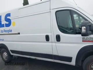 2017 Ram ProMaster Cargo with VIN 3C6TRVDG4HE550125, listed as a IAAI auction lot 41647374 with 255,147 mi miles and . Bid and sale history available at carsss.com. Image 14.