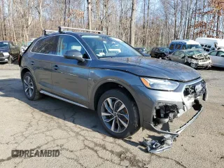 2022 Audi Q5 S line Premium Plus with VIN WA1EAAFY6N2104682, listed as a Copart auction lot 85463014 with 20,414 mi miles and Salvage Title. Bid and sale history available at carsss.com. Image 4.