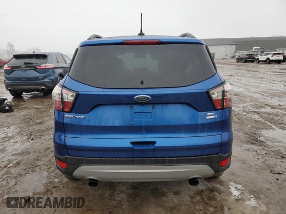 2018 Ford Escape SEL with VIN 1FMCU9HD6JUA53319, listed as a Copart auction lot 43436605 with 174,082 mi miles and Clean Title. Bid and sale history available at carsss.com. Image 6.