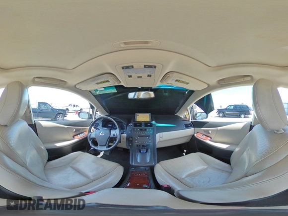 2010 Lexus HS 250h with VIN JTHBB1BA7A2023469, listed as a Copart auction lot 53436635 with 183,541 mi miles and Salvage Title. Bid and sale history available at carsss.com. Image 13.