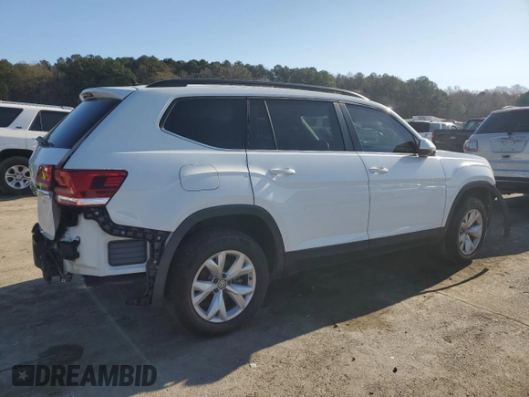 2020 Volkswagen Atlas S with VIN 1V2AP2CA6LC501444, listed as a Copart auction lot 86025704 with 80,795 mi miles and Salvage title. Bid and sale history available at DreamBid. Image 3.