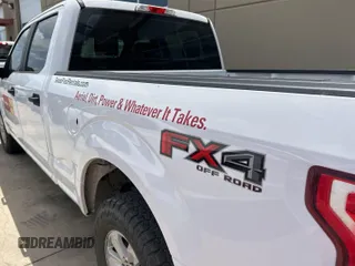2018 Ford F-150 XL with VIN 1FTFW1E55JKE25772, listed as a IAAI auction lot 42882671 with 132,909 mi miles and . Bid and sale history available at DreamBid. Image 21.