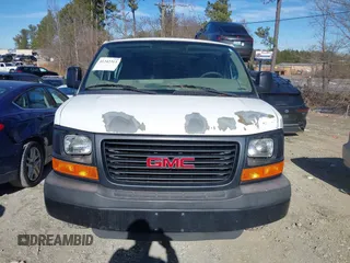 2011 GMC Savana Cargo Van with VIN 1GTW7GCA8B1149997, listed as a IAAI auction lot 41342313 with 225,756 mi miles. Bid and sale history available at carsss.com. Image 12.