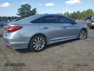 2015 Hyundai Sonata Limited with VIN 5NPE34AF6FH134837, listed as a Copart auction lot 52138205 with Not Provided miles and Clean Title. Bid and sale history available at carsss.com. Image 3.