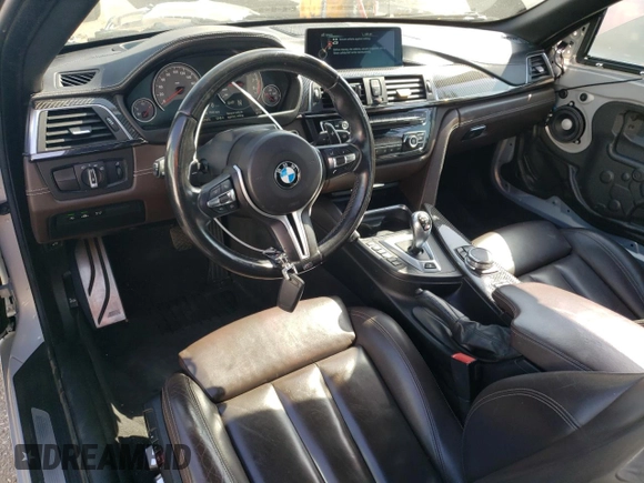 2016 BMW M4 with VIN WBS3U9C57GP968992, listed as a Copart auction lot 53096464 with 67,075 mi miles and Salvage Title. Bid and sale history available at carsss.com. Image 8.