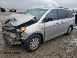 2008 Honda Odyssey EX-L with VIN 5FNRL38628B414581, listed as a Copart auction lot 52548104 with 236,692 mi miles and Salvage Title. Bid and sale history available at carsss.com. Image 1.