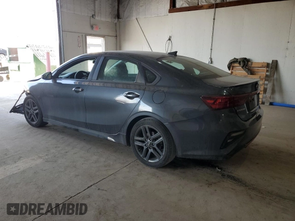 2020 Kia Forte GT-Line with VIN 3KPF34AD2LE156837, listed as a Copart auction lot 48761935 with 43,706 mi miles and Salvage Title. Bid and sale history available at DreamBid. Image 2.