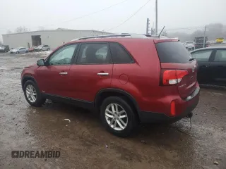 2014 Kia Sorento LX with VIN 5XYKTDA72EG462113, listed as a Copart auction lot 45081345 with 151,350 mi miles and Clean Title. Bid and sale history available at carsss.com. Image 2.