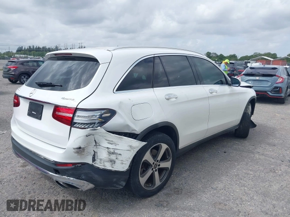 2018 Mercedes-Benz GLC with VIN WDC0G4KB0JV079007, listed as a IAAI auction lot 41910987 with 78,192 mi miles. Bid and sale history available at carsss.com. Image 4.