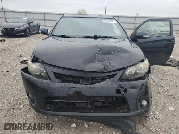 2012 Scion tC with VIN JTKJF5C75C3037517, listed as a Copart auction lot 85967904 with 161,816 mi miles and Salvage Title. Bid and sale history available at carsss.com. Image 5.
