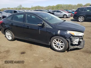 2017 Ford Focus SE with VIN 1FADP3F22HL280351, listed as a Copart auction lot 52134975 with 43,476 mi miles and Salvage Title. Bid and sale history available at carsss.com. Image 4.