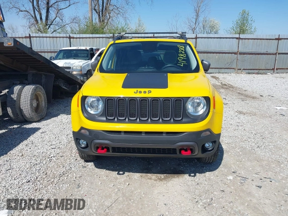 2015 Jeep Renegade Trailhawk with VIN ZACCJBCT0FPB69420, listed as a IAAI auction lot 41982518 with 133,375 mi miles and . Bid and sale history available at DreamBid. Image 12.